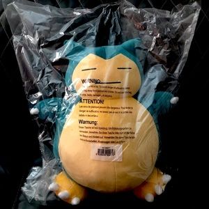 Original Pokemon Center Collection Snorlax Plush 19 1/4 inches Limited Time only